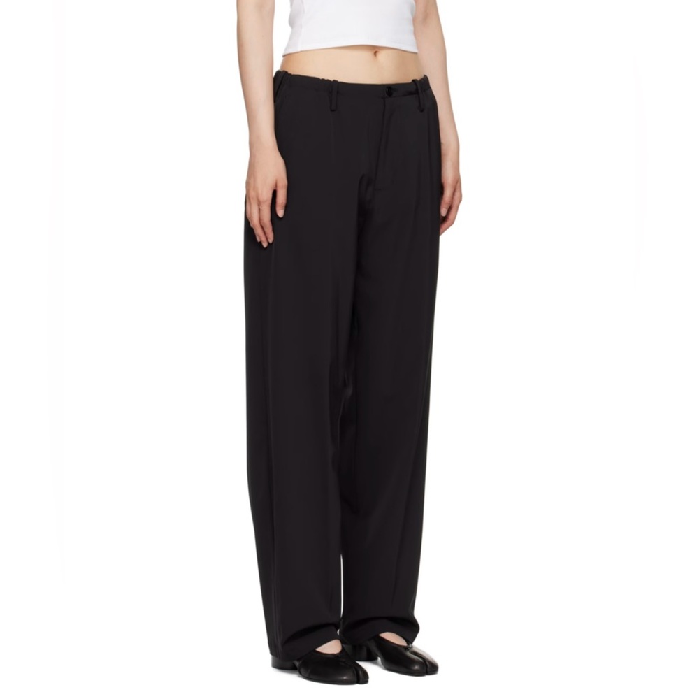 MM6 MAISON MARGIELA - black trousers sized 42